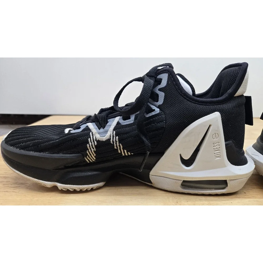 Nike LeBron James Witness VI 6 Black White Dark Obsidian DO9843-002 Men's 6.5